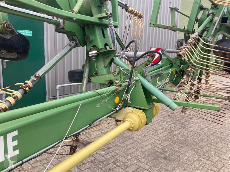 Krone 1201 hark haymaking