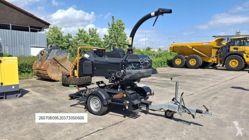 Grønne område Greenmech Quadtrak Häcksler 160D