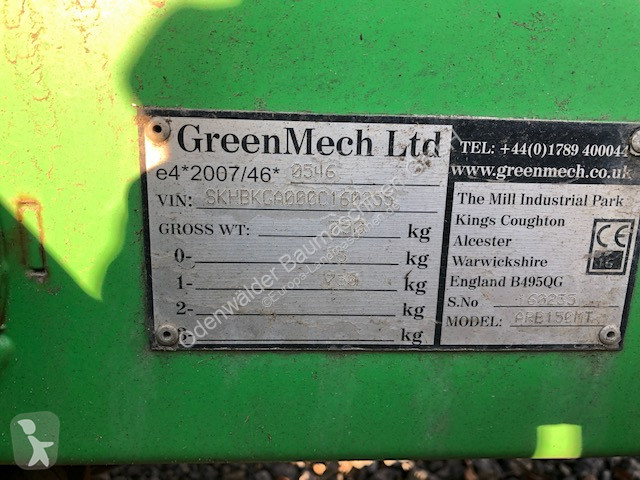 Grønne område Greenmech  Arborist 150