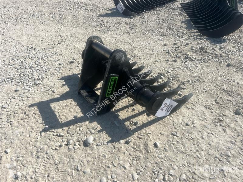 Haener HBR600-MS01-A Lifting Excavator Rake...