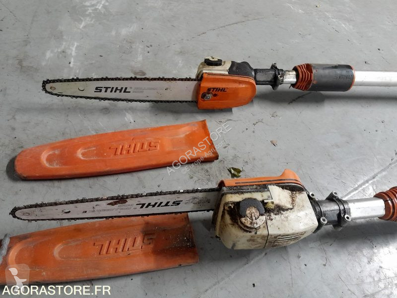 Zonas verdes jardins Stihl HT133, HT135