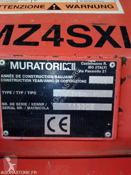 Espaces verts Muratori MZ4SXL 105