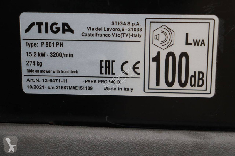 Zonas verdes Stiga P901PH