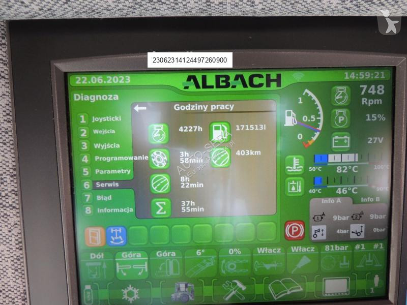 Zelené plochy Albach S110F