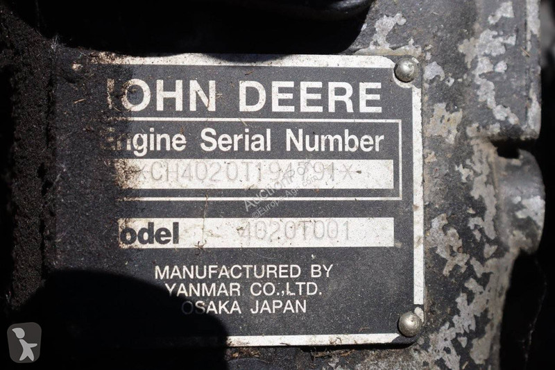 Zonas verdes John Deere Turbo 1600