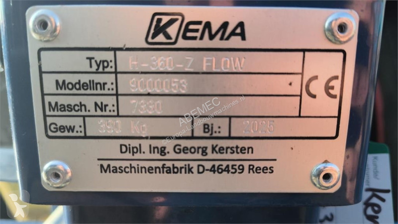 Grönområden  H-360-Z-Flow maaiblak