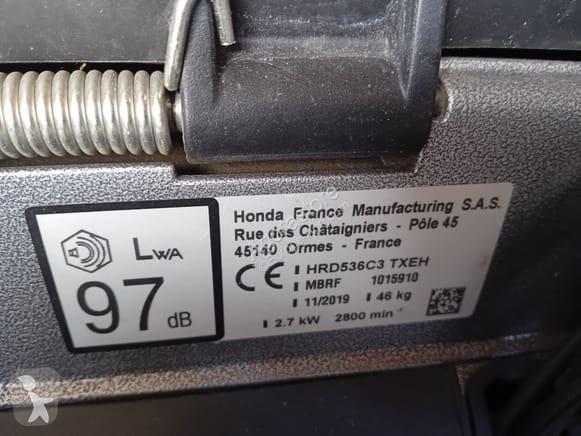 Tuin- en parkonderhoud Honda HRD536TXE