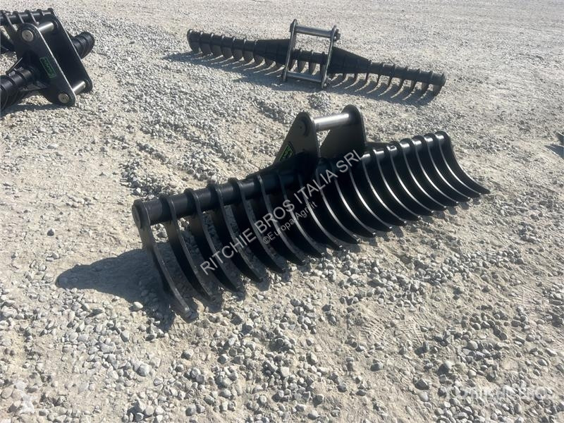Haener HBR1400-MS03A Lifting Excavator Rake...