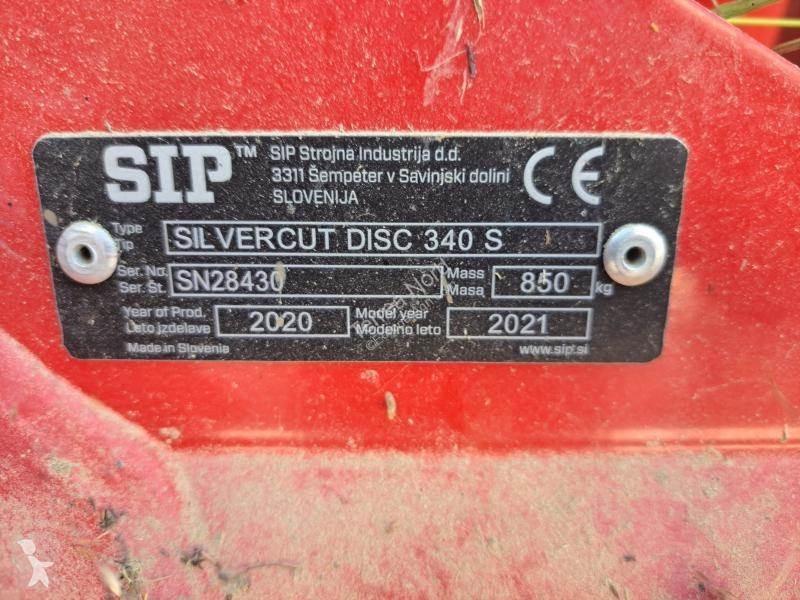 Fenaison SIP SILVER DISC 340S