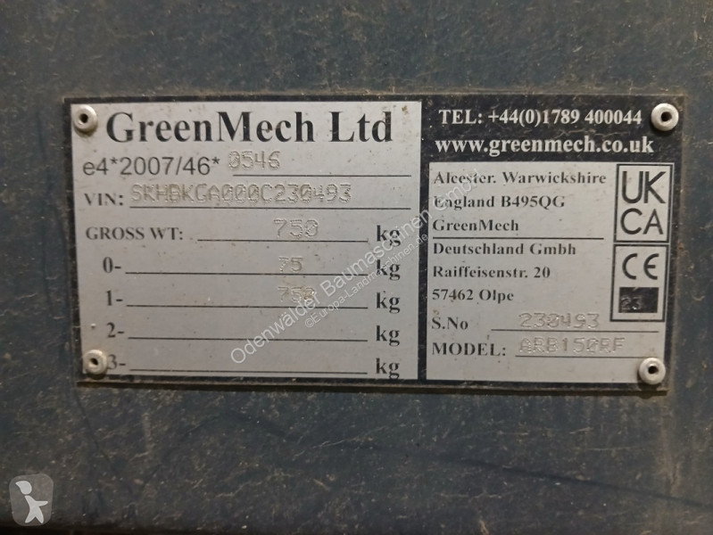 Grønne område Greenmech  Arborist 150