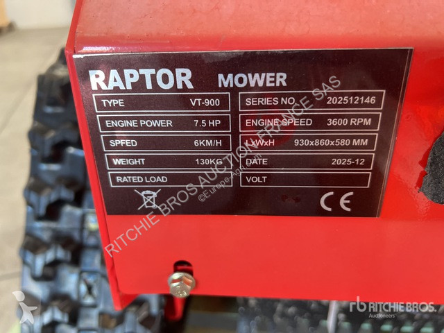 Tuin- en parkonderhoud Raptor  VT900