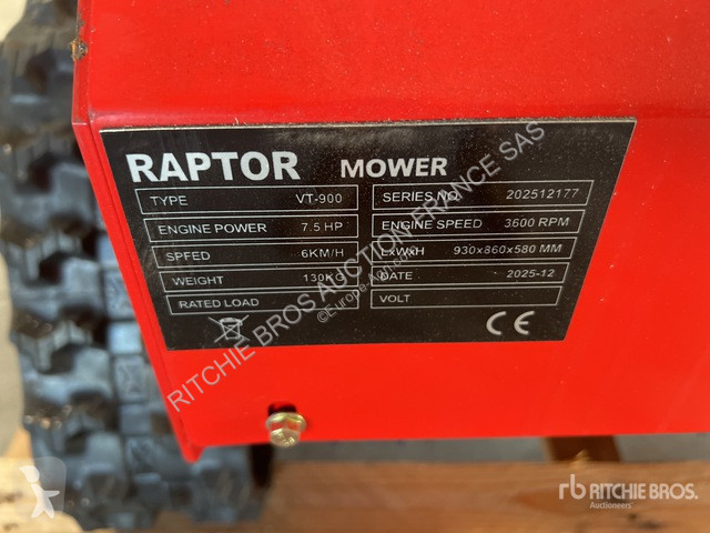 Espaces verts Raptor  VT900
