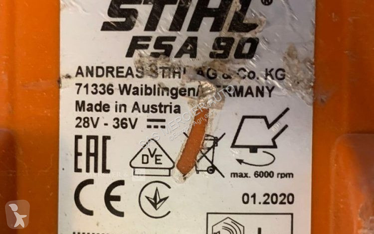 Zonas verdes Stihl debroussailleuse a dos sur...