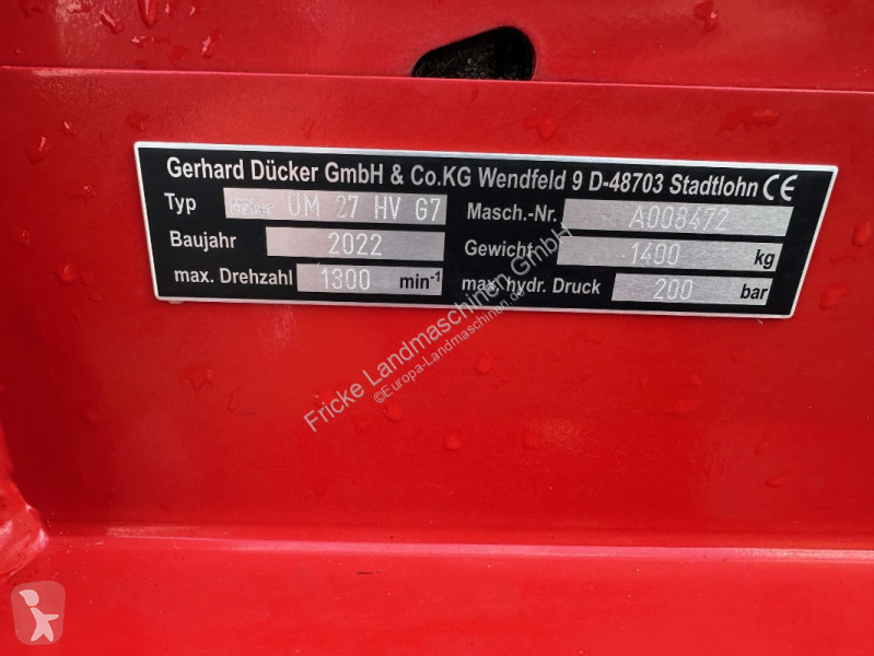 Grönområden Dücker  UM 27 HV G7