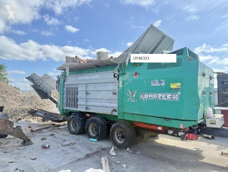 Spaţii verzi Komptech Crambo 6000