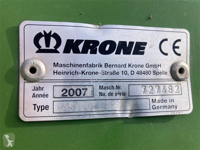 Grönområden Krone EasyCut F 320