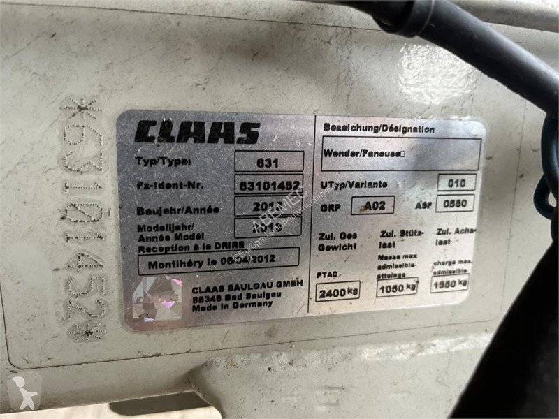 Grønne område Claas volto 1320T
