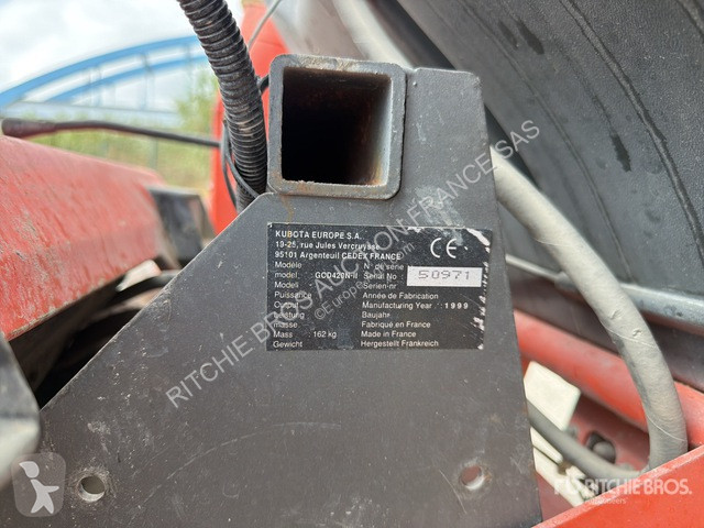Espaces verts Kubota  G1700