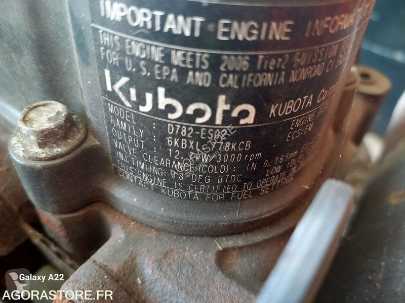 Zonas verdes Kubota G2160