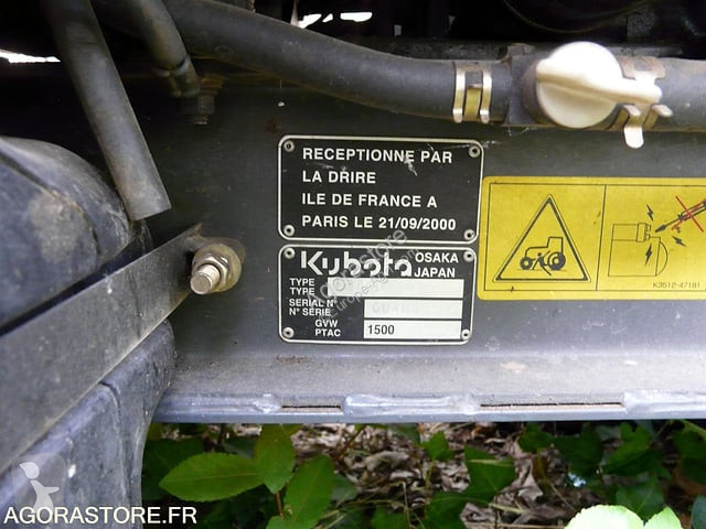 Espaces verts Kubota F2560