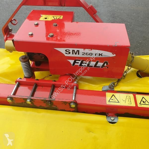 Zonas verdes jardins Fella SM 260 FP-S