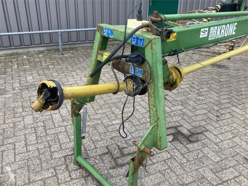 Krone 1201 hark haymaking