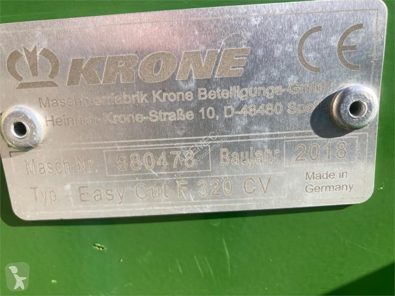 Krone EC B870 CV + F320CV Tripple maaier...