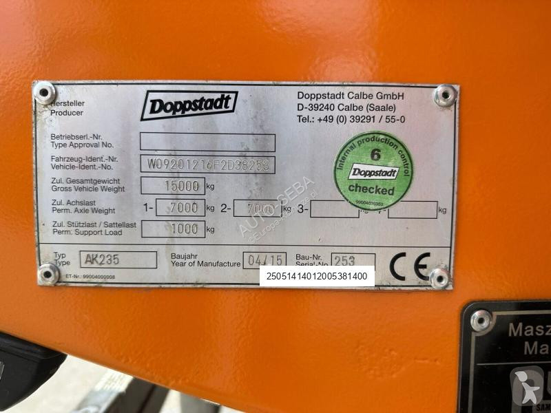 Zelené plochy Doppstadt AK235 profi,...