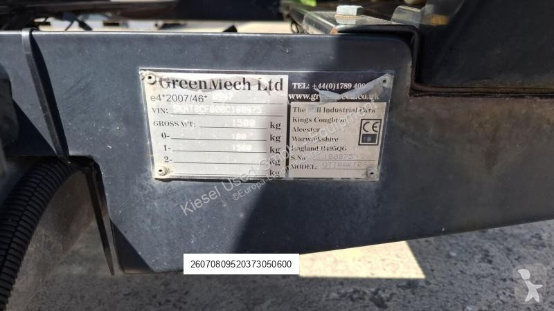 Grønne område Greenmech Quadtrak Häcksler 160D