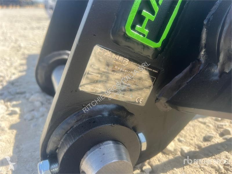 Haener HBR1000-P35A Lifting Excavator Rake...
