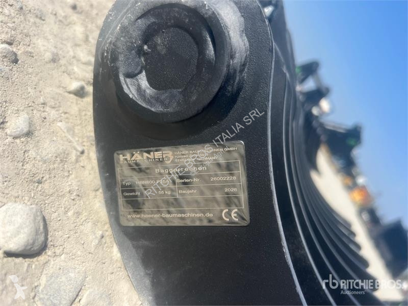 Haener HBR600-P25A Lifting Excavator Rake...