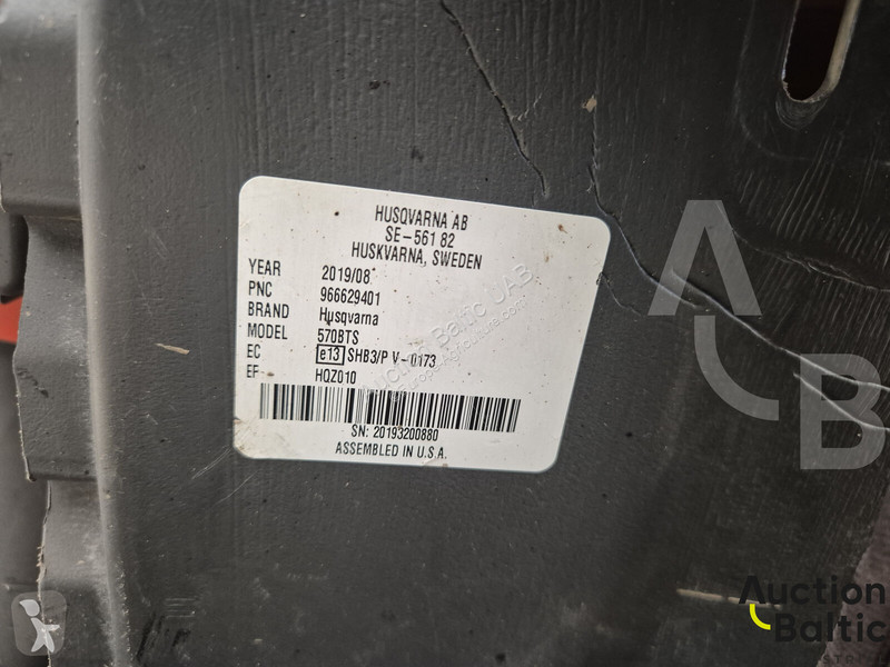 Zelené plochy Husqvarna 570BTS