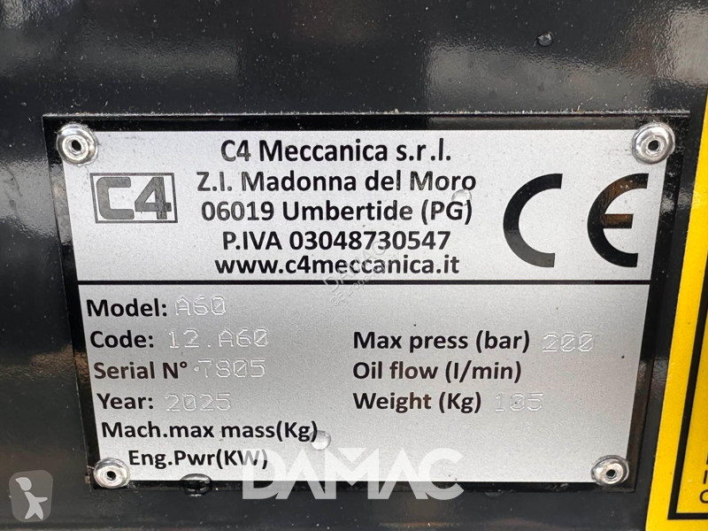 C4 A60 landscaping equipment