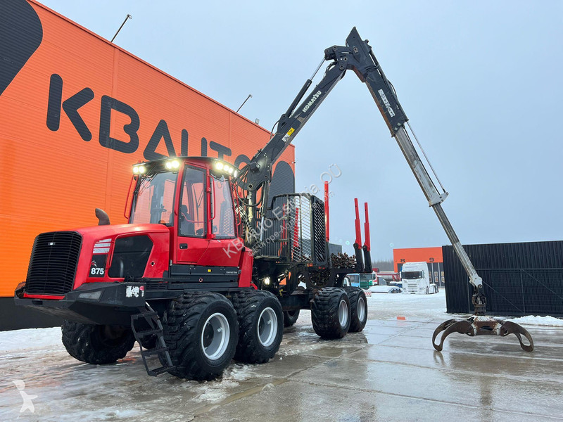 Remolque agrícola Komatsu 875 145F CRANE