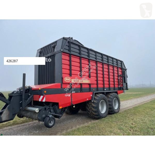 Remorque agricole Vicon Rotex 550