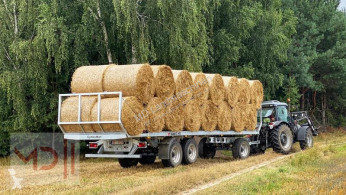 Remolque agrícola MD Landmaschinen Cynkomet Ballenwagen T-608/3 19T NEUES MODEL!!!-EU-Zulassung Plataforma forrajera usado