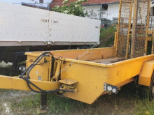 Remolque agrícola caja abierta portamaterial Obermaier T100 Tieflader