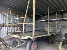 مقطورة زراعية Ballengatterwagen منصة نقل الأعلاف مستعمل