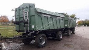Remolque agrícola Z 18051 18t 3 Seitenkipper volquete con cortina usado