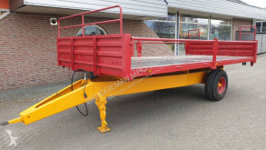 Remolque agrícola Schuitemaker eigenbouw caja abierta portamaterial usado