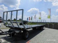 Remolque agrícola Fliegl DPW 180B Ballensammelwagen Plataforma forrajera usado