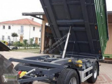 Remolque agrícola DSK Lackschäden volquete con cortina usado