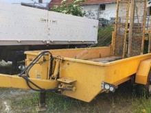 Remolque agrícola caja abierta portamaterial Obermaier T100 Tieflader