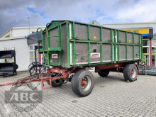 Remolque agrícola Kröger HKD 218 1S volquete con cortina usado