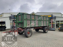 Remolque agrícola Kröger HKD 218 1S volquete con cortina usado