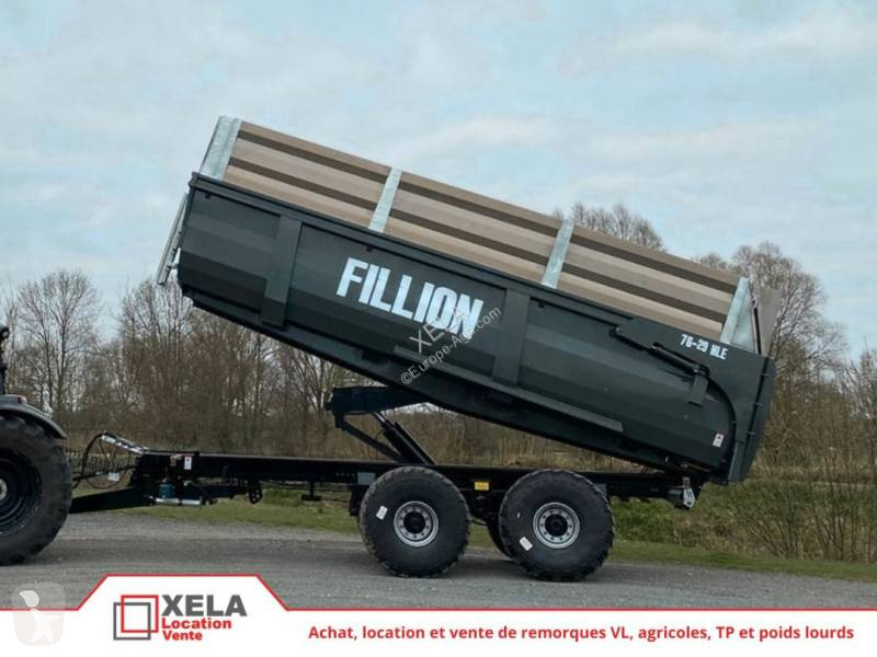 Remorque agricole Fillion Benne céréalière