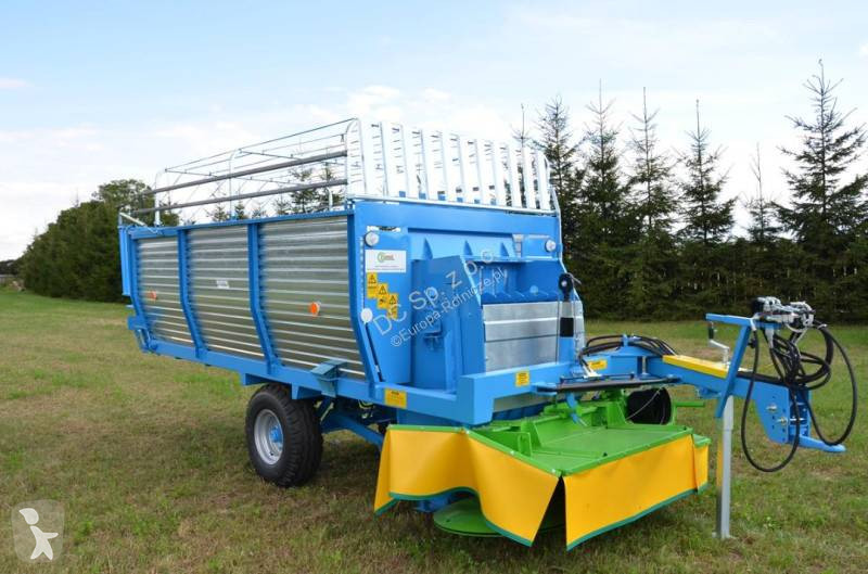 Remolque agrícola Zamet Mähladewagen / Green...