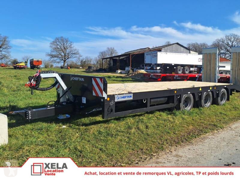 Remolque agrícola Porte engin agricole 3 essieux