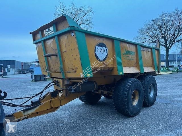 Remolque agrícola Beco Gigant 240 Gronddumper