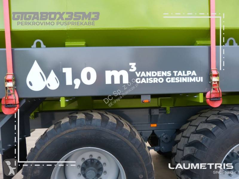 Remorque agricole Laumetris Überladewagen /...